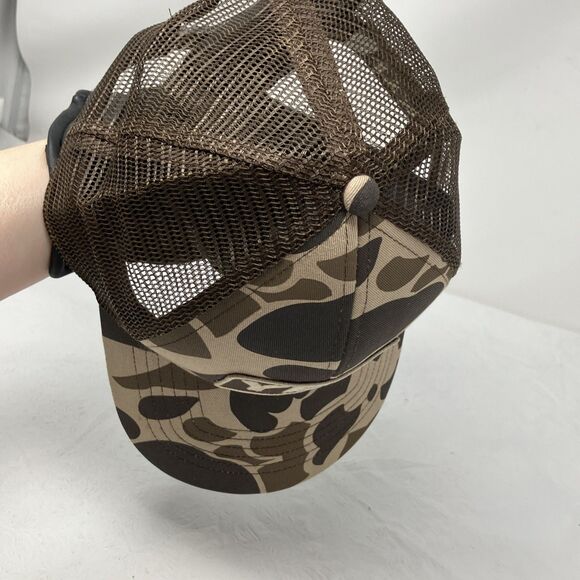 Yeti Coolers Logo Patch Camo Mesh Snapback Cap Camouflage Trucker Hunter Hat - Picture 5 of 10